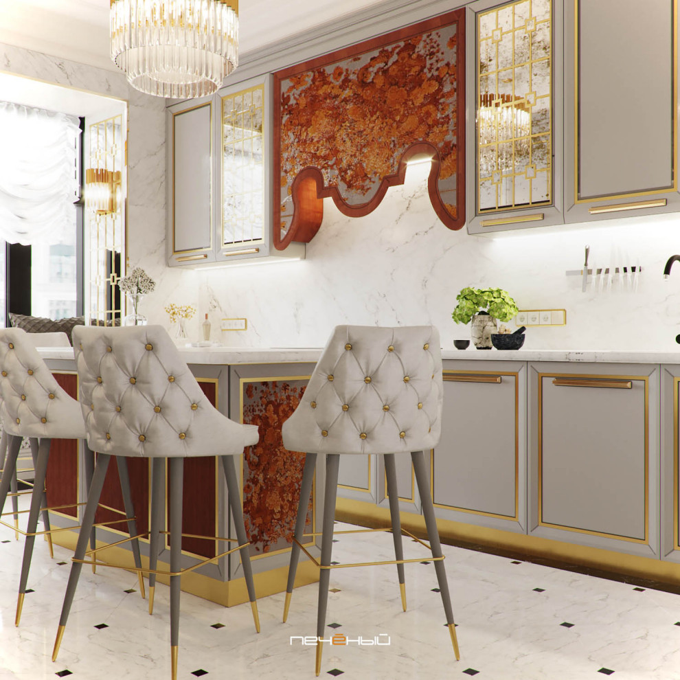 Квартира в стиле итальянской классики