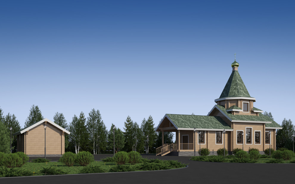 Храмовый комплекс в честь св. пр. Иоанна Кронштадского в посёлке Лимбяяха