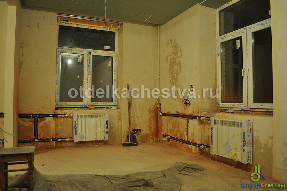 Фотографии "до": Ремонт 3-х комнатной квартиры на ул. Сердобольская