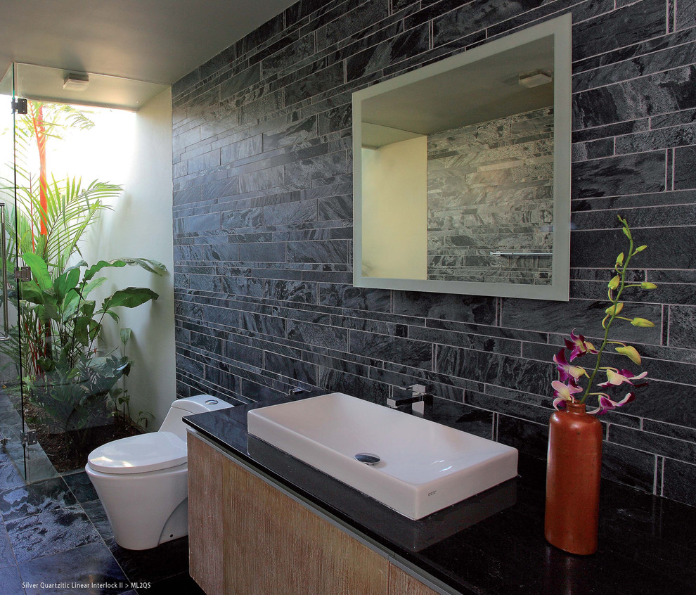 Inspiration for a transitional bathroom remodel in Phoenix