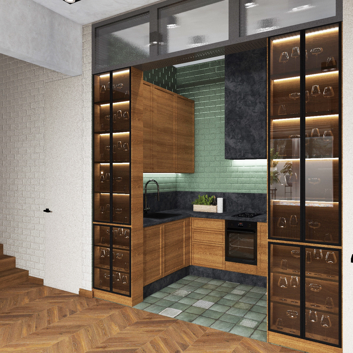 Проект апартаментов в центре Москвы