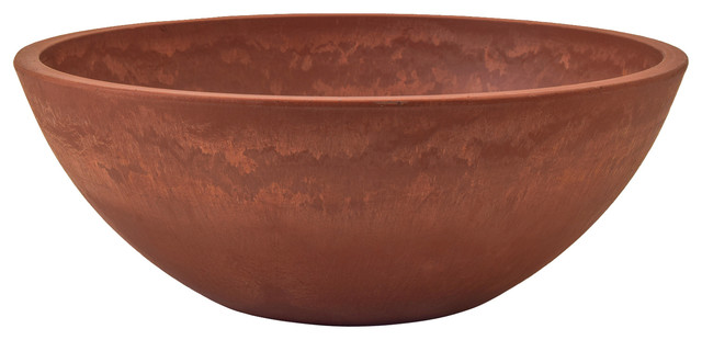 Garden Bowl, Large - Transitional - Outdoor Pots And Planters - by ...