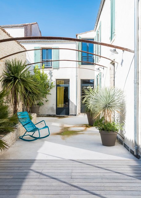 Maison V04 contemporaneo-patio