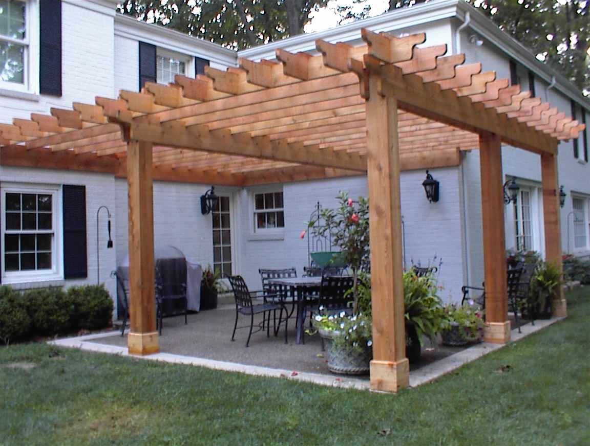 Patio and Arbor