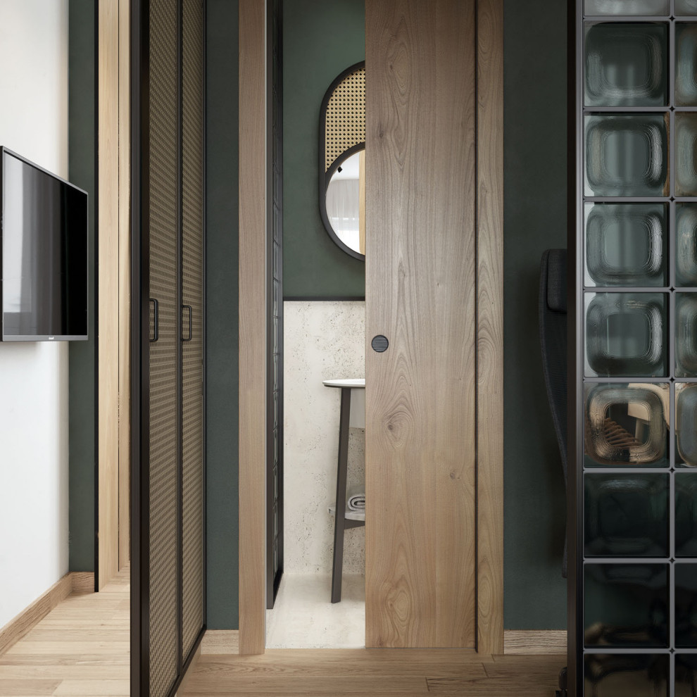 Визуализация трехкомнатной квартиры в ЖК Некрасовка