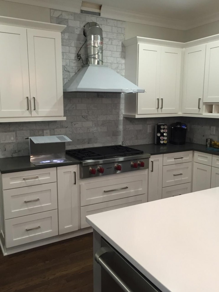 Example of a trendy kitchen design in Richmond