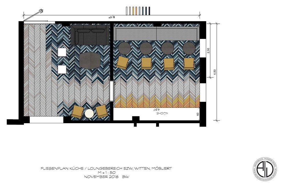Co-Working-Space, Loungebereich