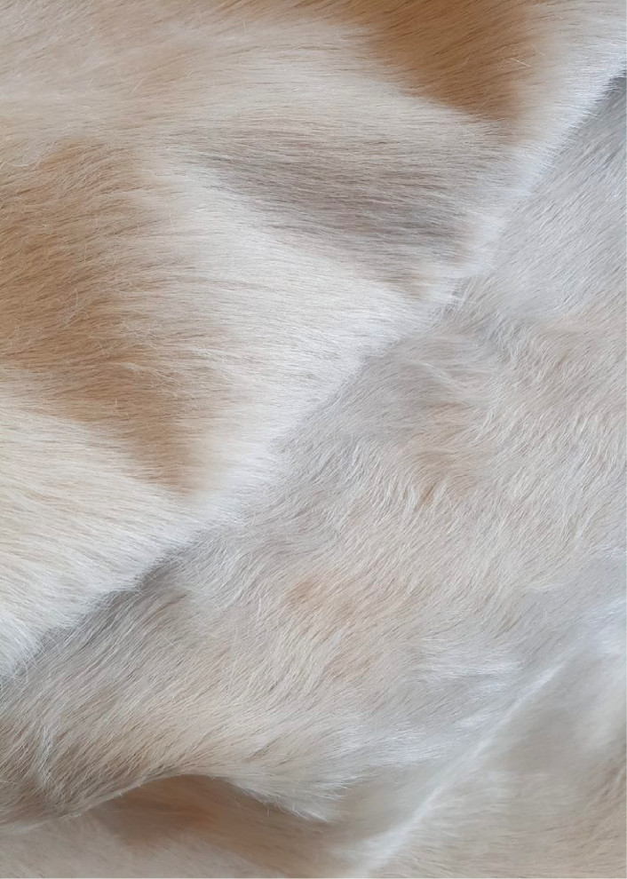 White haironhide Cowhide Rug Contemporary Novelty Rugs by K A Y M A N T A Houzz