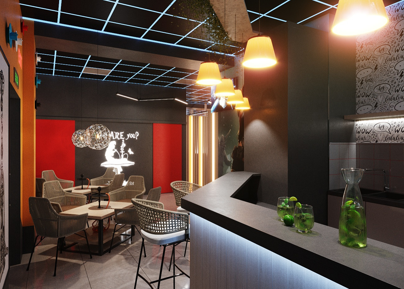 Зона чайного бара