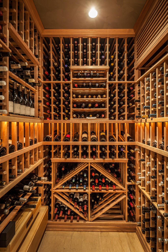 Manhattan Beach Ocean Front Residence Traditional Wine Cellar Los