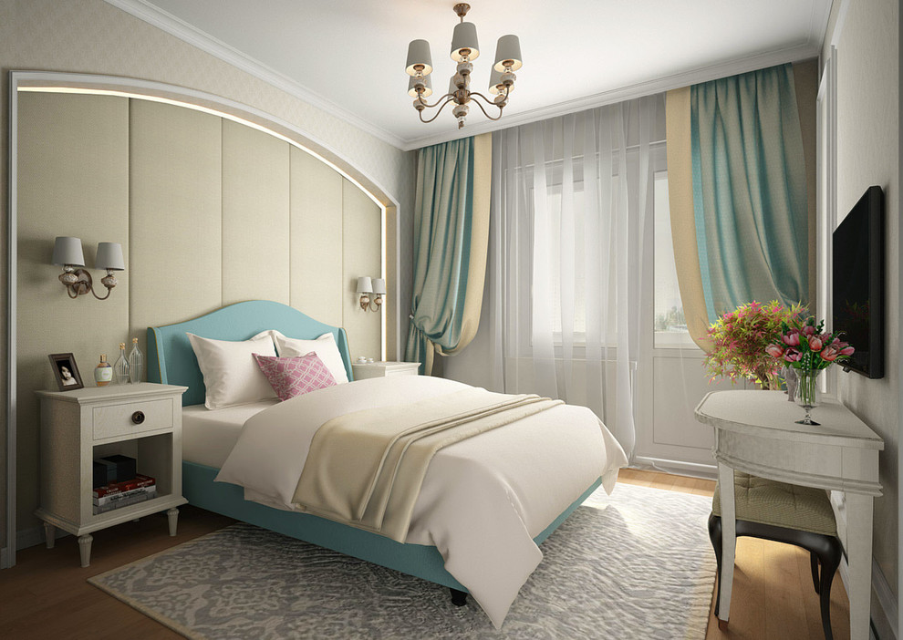 спальня в ЖК "Балтийская Жемчужина"