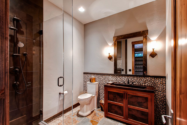 Peak Point rustic-bathroom