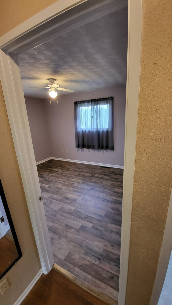 small room flooring installation