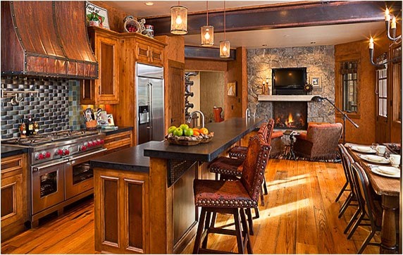 Yellowstone Club 3 - kitchen - Craftsman - Kitchen - Denver - by Centre ...