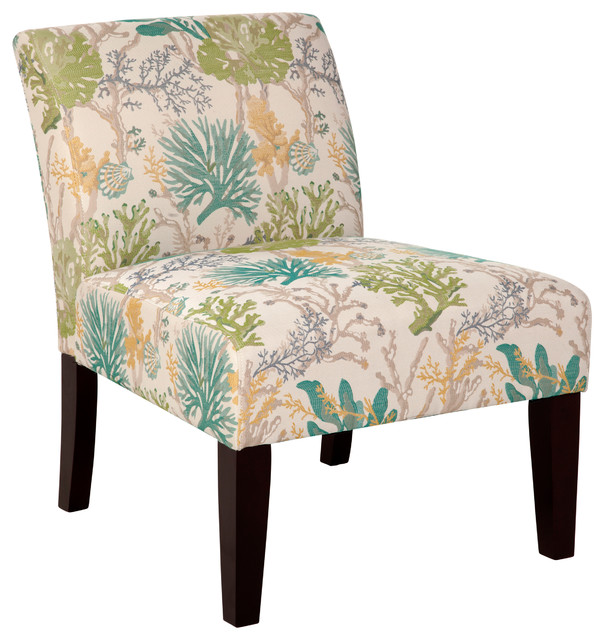 Under The Sea Armless Accent Chair