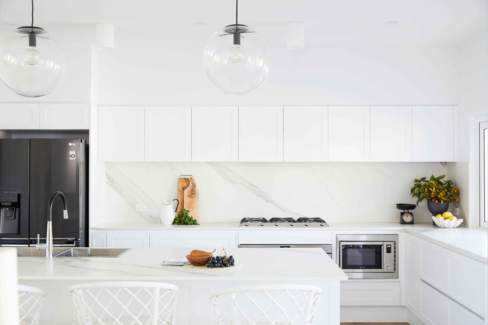 Home Beautiful Hamptons Home - Beach Style - Kitchen - Sydney - by Hall ...