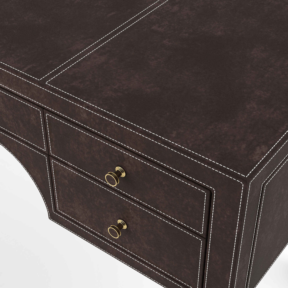 Модель Clarendon Leather Wrapped Desk