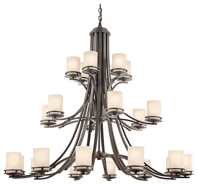 Kichler Hendrik 24 Light Chandelier Multi Tier Olde Bronze Kichler Hendrik 24 Light Chandelier Multi Tier Olde Bronze Craftsman Chandeliers