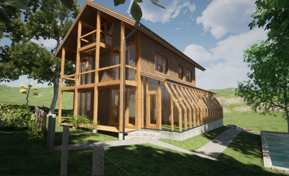 Asiatischer Wintergarten in München