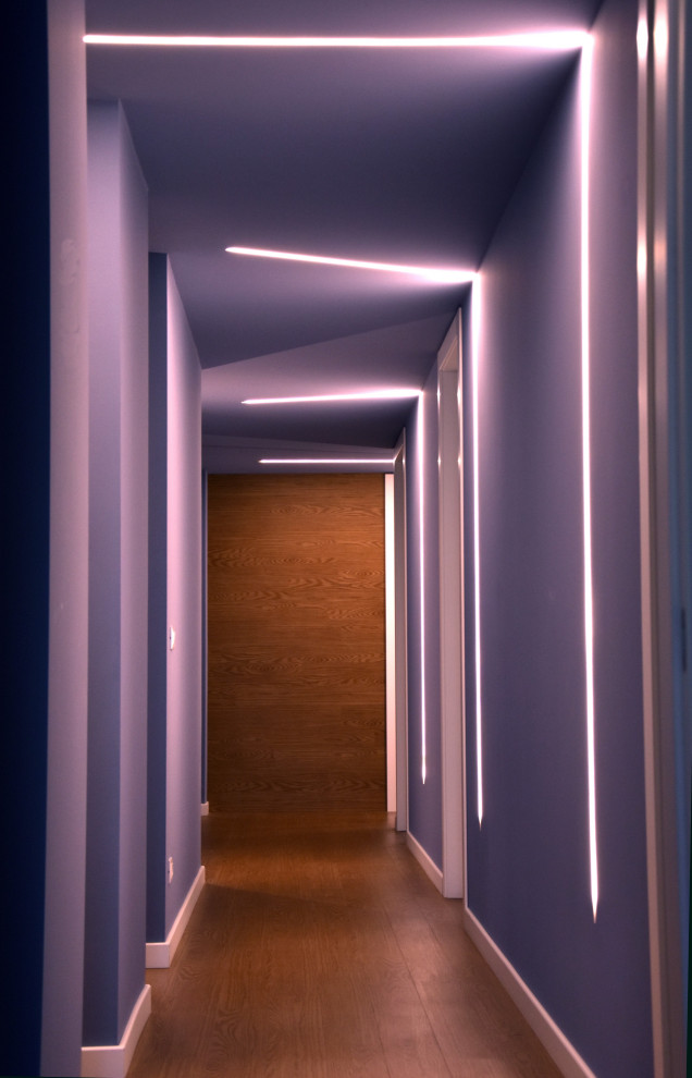 Esempio di un ingresso o corridoio design