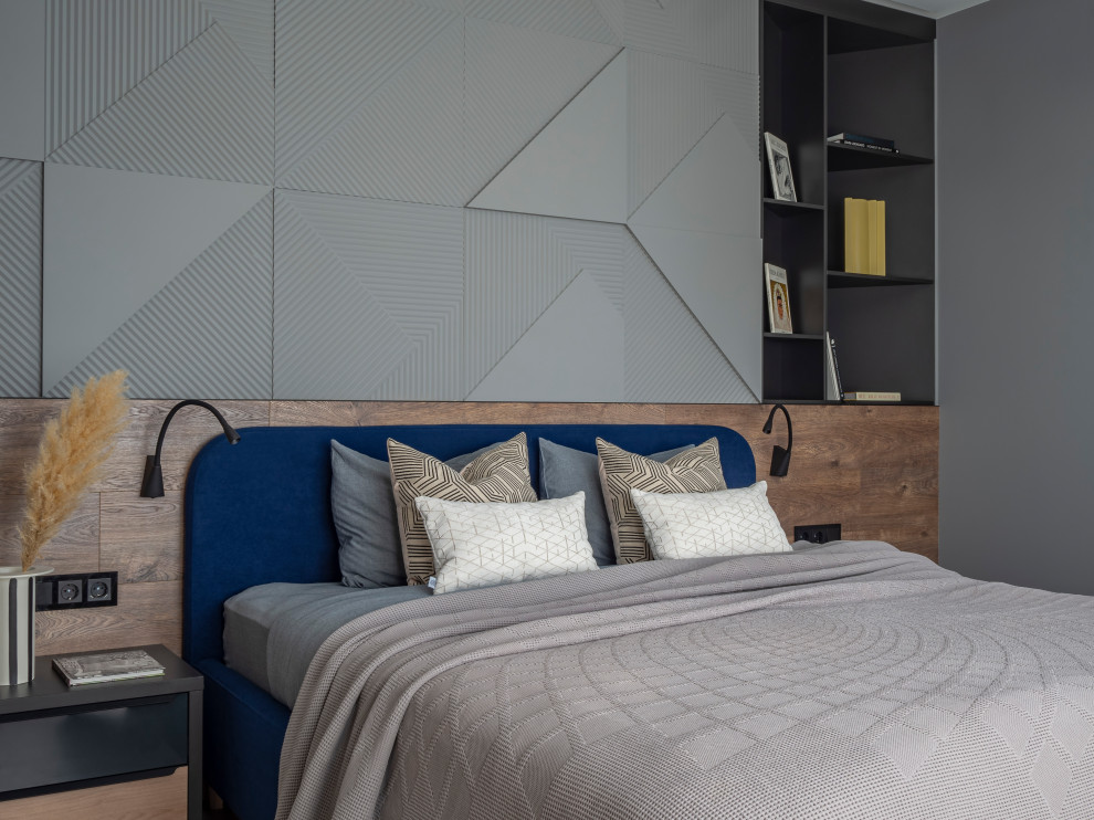 Серо-бежевый минимализм в ЖК Пушкин