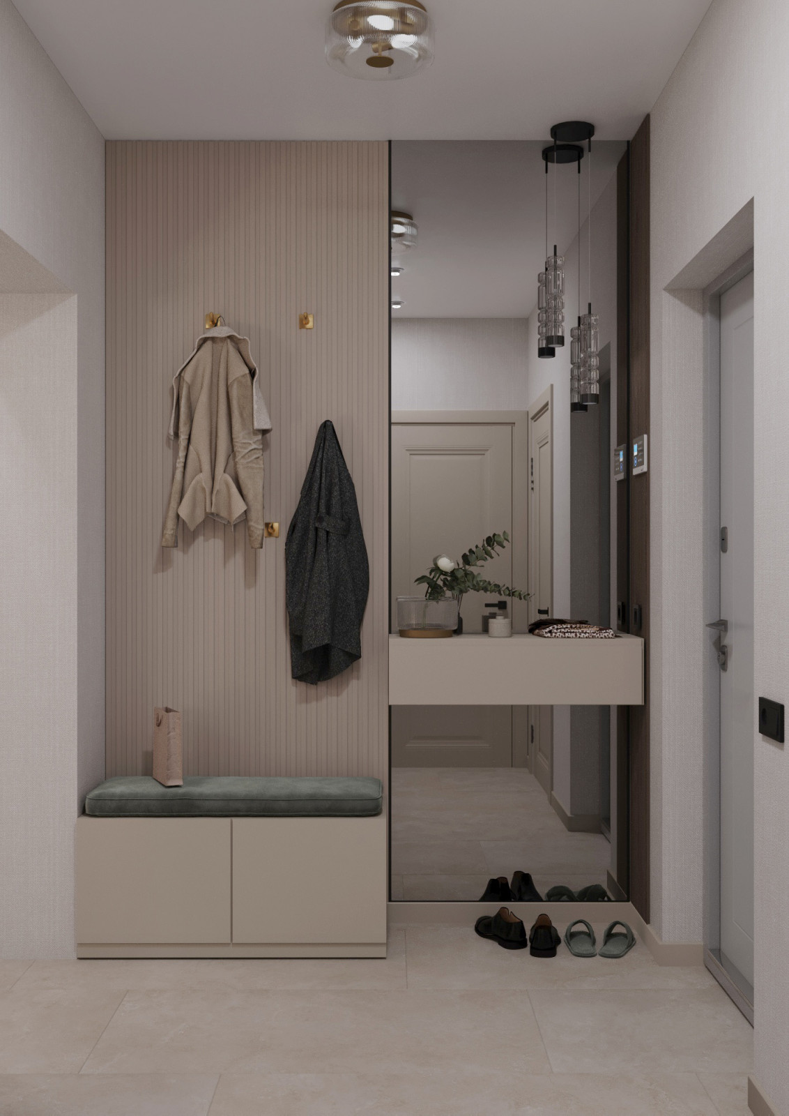 интерьер для семьи из 3х человек