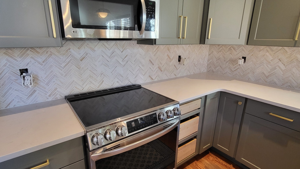 Herringbone Backsplash