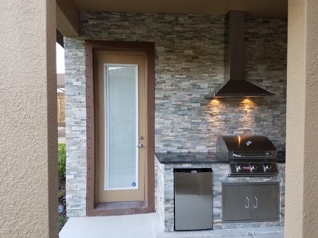 Outdoor Kitchen Starkey Ranch Trinity Transitional Patio