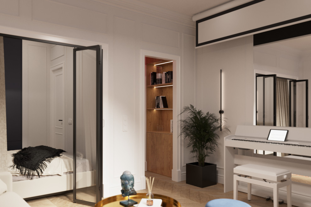 Проект интерьера квартиры "DANSE"