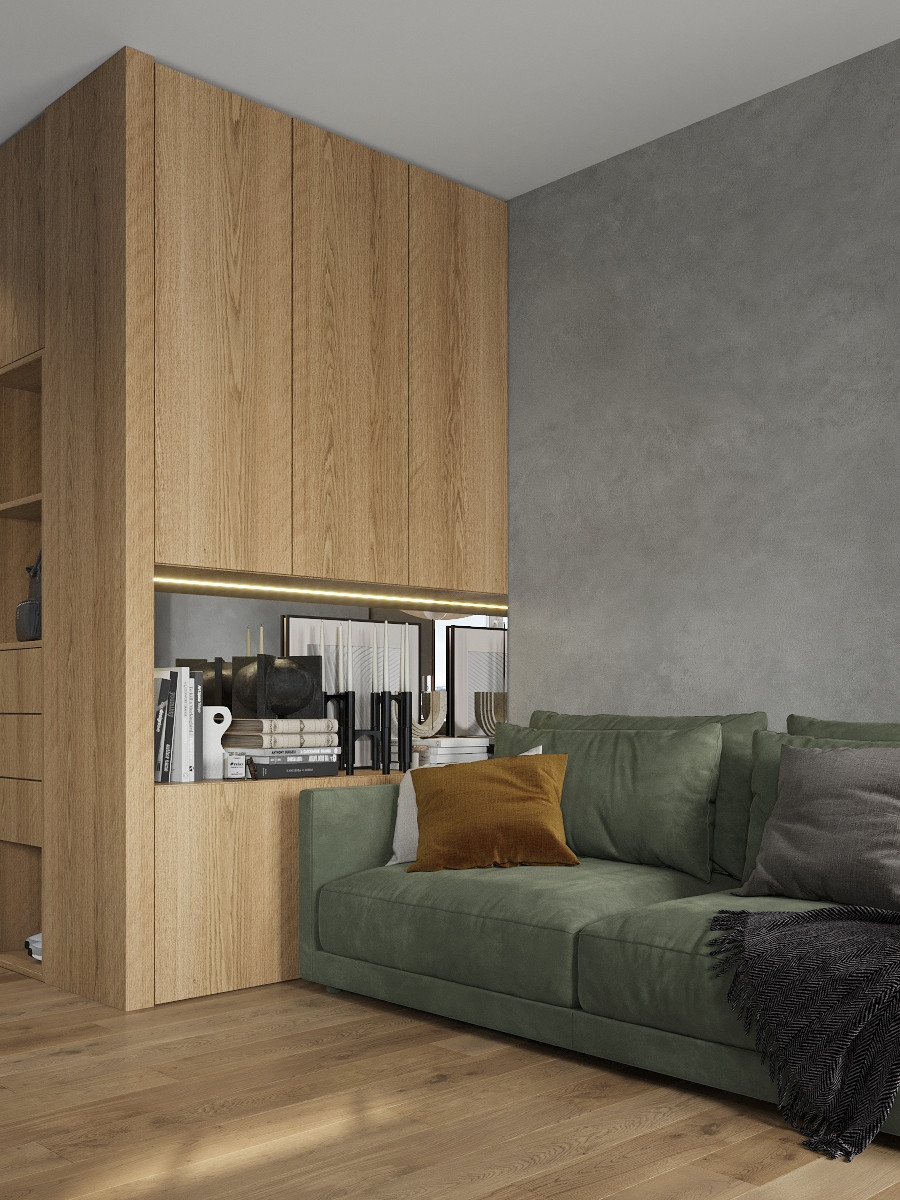 Дизайн-проект квартиры в ЖК Галактика