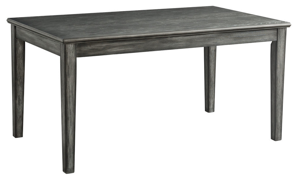 Picket House Furnishings Austin Extendable Dining Table in Dark Gray
