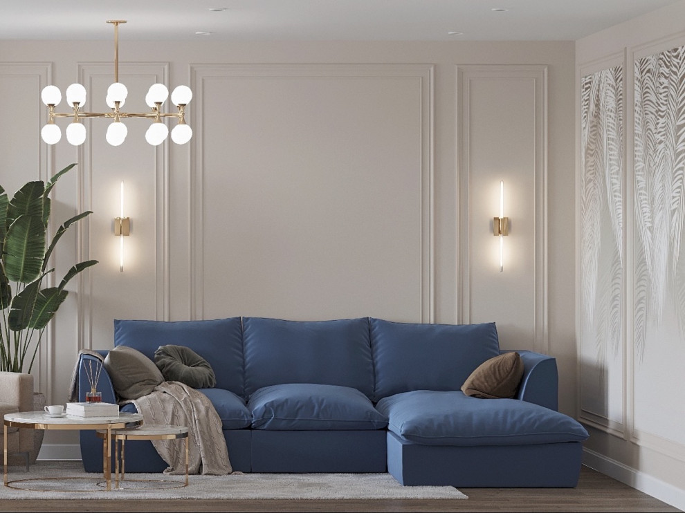 ЖК Цветочные поляны, 3 комнаты, 91 м²