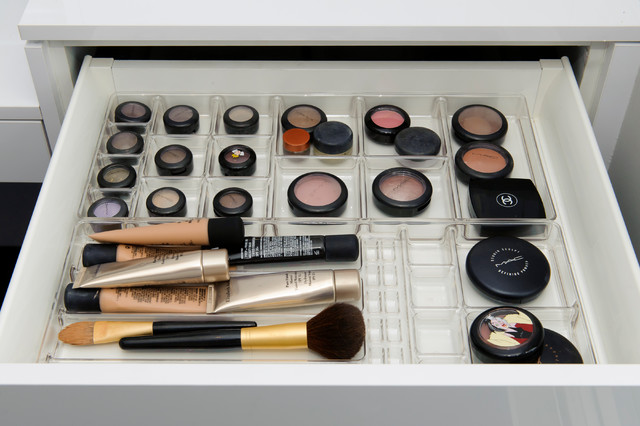 Make Up Drawer With Glam Drawer Inserts For Oragnisation