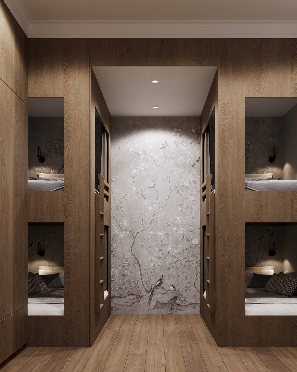 Дизайн-проект 3-х комнатной квартиры для семьи с 4-мя детьми.