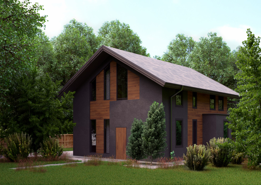 Частный дом в лесу