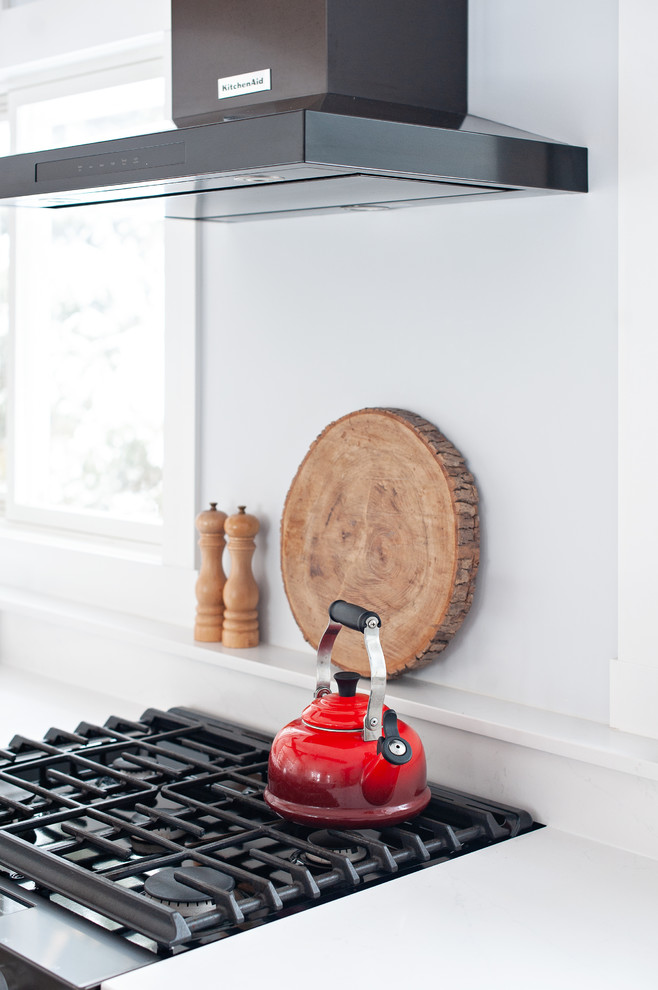 Transitional kitchen photo in Toronto