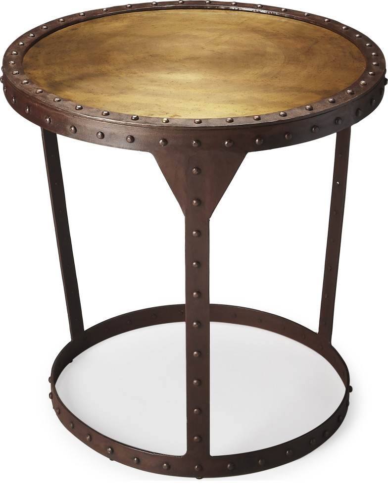 Bonham Iron Side Table - Bronze