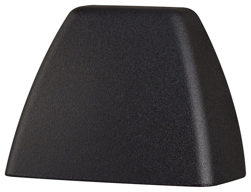 Kichler LED Deck Light, Textured Black Transitional Deck Lighting
