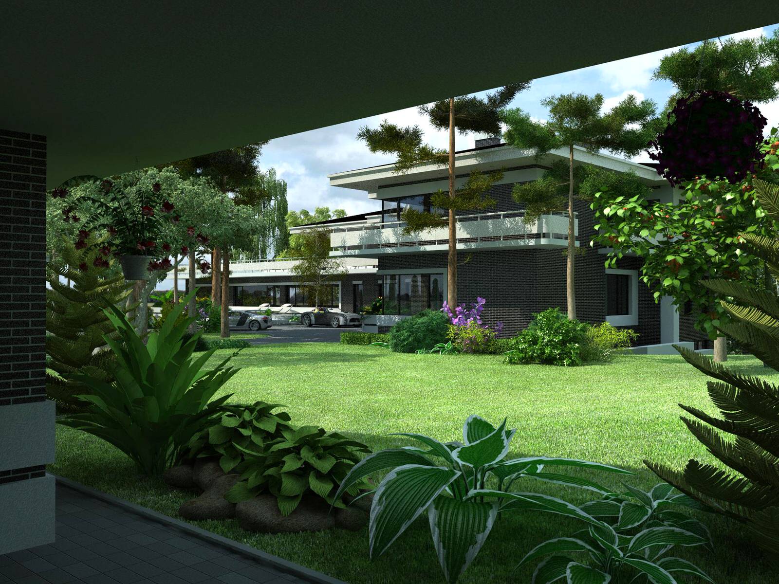 Коттедж класса люкс