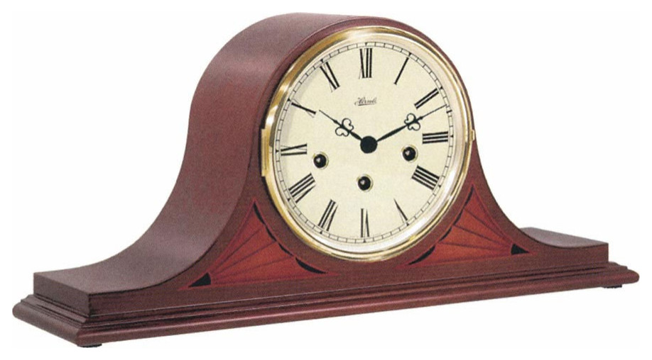 Remington Keywound Triple Chime Mantel Clock Traditional Desk And