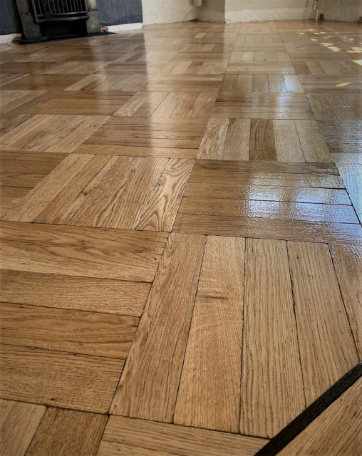 Basket Weave traditional-living-room