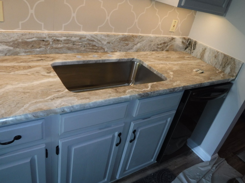 Example of a transitional kitchen design in Baltimore