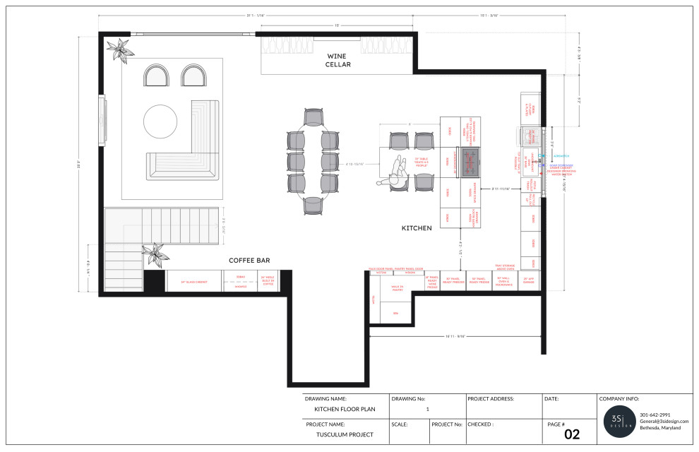 kitchen floor plan