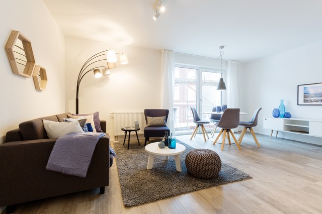 Musterwohnung I Gelsenkirchen scandinavo-soggiorno
