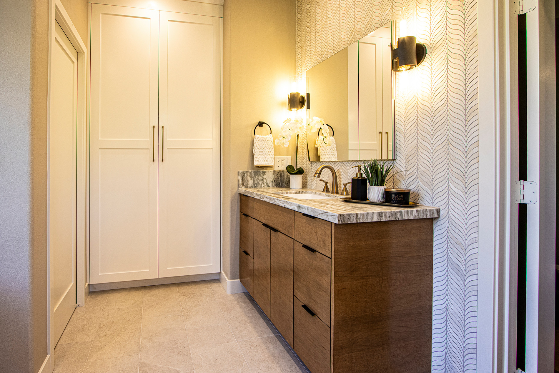Master bath remodel