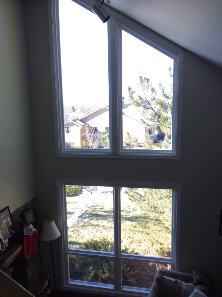 Trapezoid window coverings-want the view, but not glaring sun!
