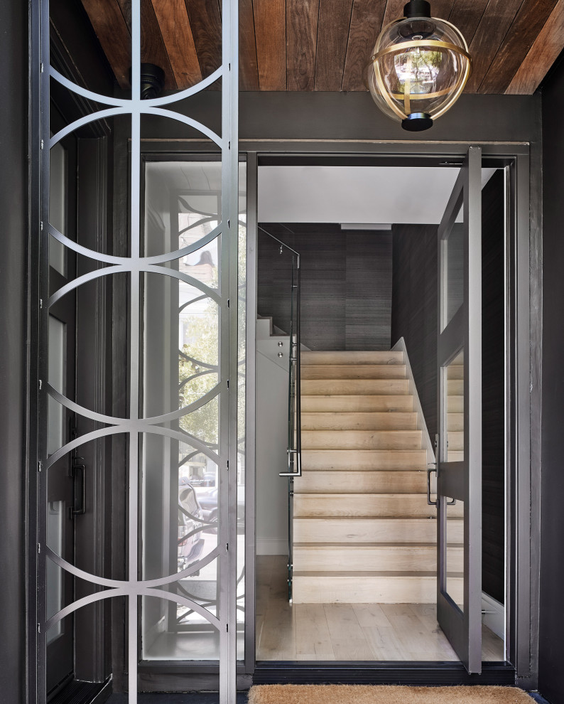 Presidio Contemporary - Trendy entryway photo in San Francisco