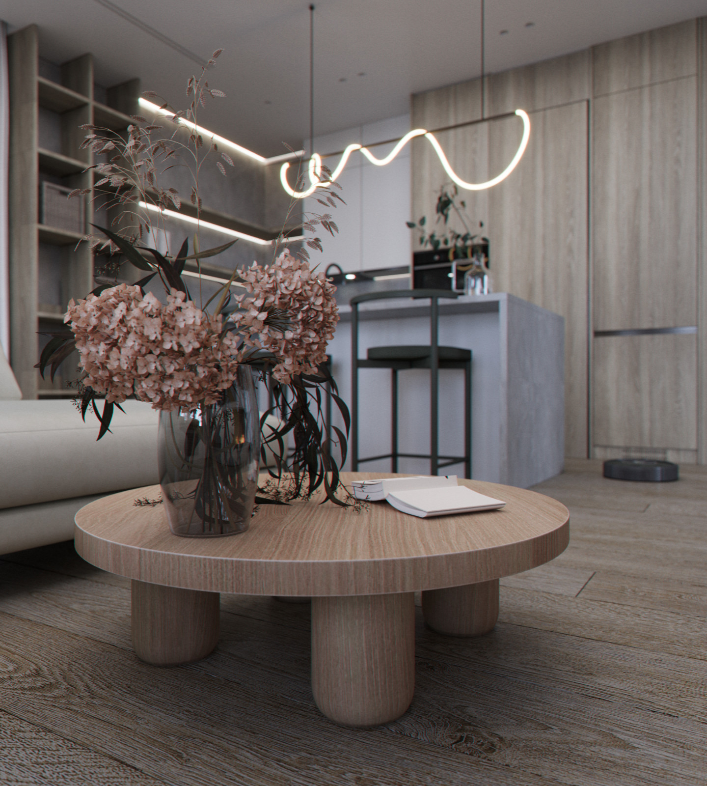 Кухня-гостиная