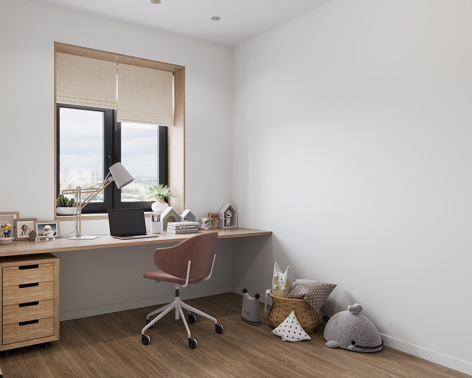 Детская для малыша. Вид на рабочий стол.