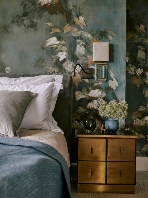 Contemporary Bath Home transitional-bedroom